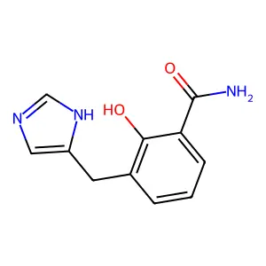 Mivazerol structure
