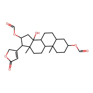 3-Formylgitaloxigenin structure