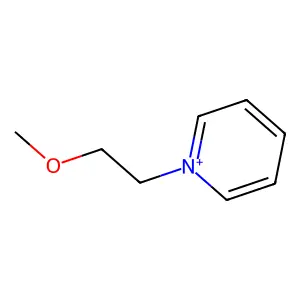 1-(2-Methoxyethyl)pyridinium structure
