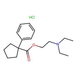 Caramiphen hydrochloride structure