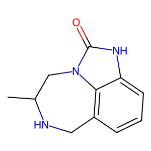 11-methyl-1,3,10-triazatricyclo[6.4.1.04,13]trideca-4,6,8(13)-trien-2-one structure