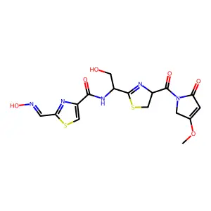 Compound C16H17N5O6S2 structure