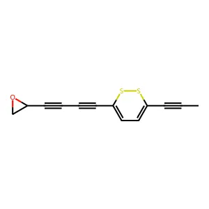 Thiarubrine D structure