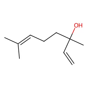 (+)-Linalool structure