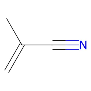 Methacrylonitrile structure