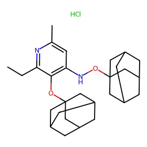 Compound C28H41ClN2O2 structure