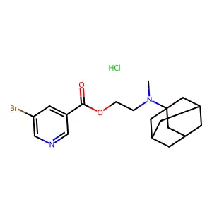 Compound C19H26BrClN2O2 structure