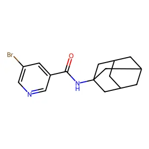 Compound C16H19BrN2O structure