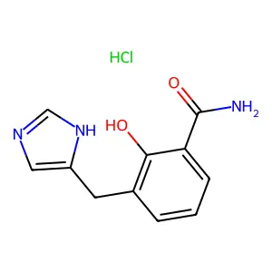 MIVAZEROL HYDROCHLORIDE structure
