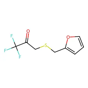 1,1,1-trifluoro-3-(furan-2-ylmethylsulfanyl)propan-2-one structure