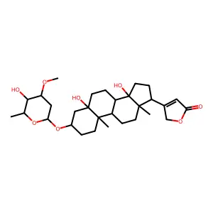 Compound C30H46O8 structure