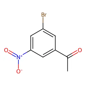 1-(3-bromo-5-nitrophenyl)ethanone structure