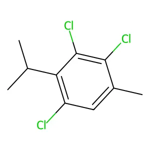 1,3,4-trichloro-5-methyl-2-propan-2-ylbenzene structure