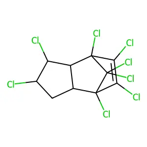 Technical chlordane structure