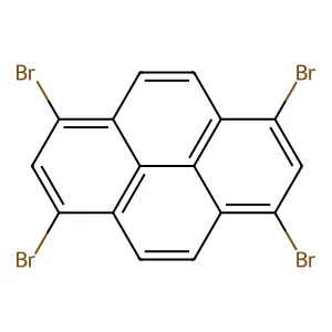 1,3,6,8-Tetrabromopyrene structure