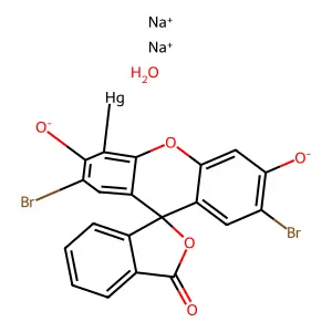 Mercurochrome structure