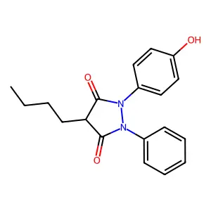 oxyphenbutazone structure