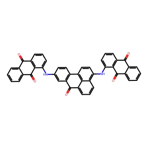 Compound C45H24N2O5 structure
