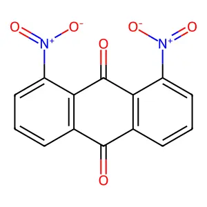 1,8-Dinitroanthraquinone structure