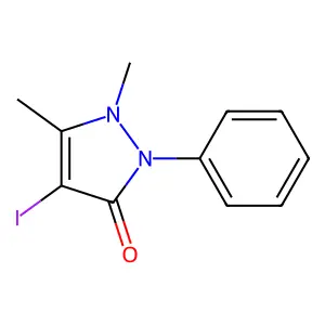 IODOANTIPYRINE structure