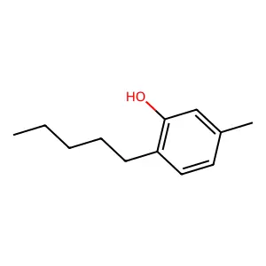 Amylmetacresol structure