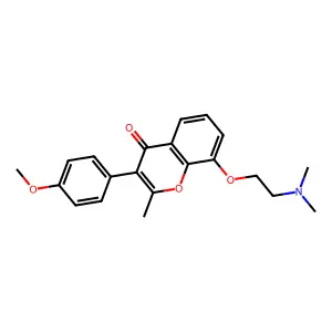 Compound C21H23NO4 structure