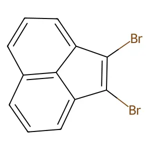 1,2-dibromoacenaphthylene structure
