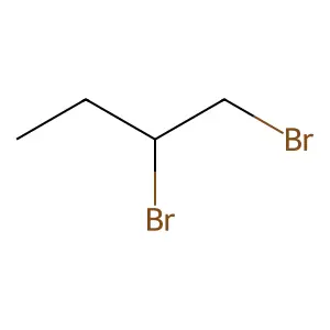 (-)-1,2-Dibromobutane structure