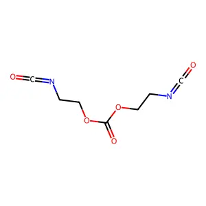 bis(2-isocyanatoethyl) carbonate structure