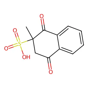 Menadione bisulfite structure