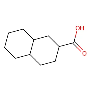 1,2,3,4,4a,5,6,7,8,8a-decahydronaphthalene-2-carboxylic acid structure