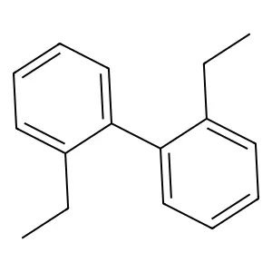 1,1'-Biphenyl, 2,2'-diethyl- structure