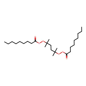 1,1,4,4-Tetramethyltetramethylene peroxynonanoate structure