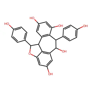 Ampelopsin A structure