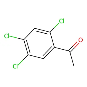 1-(2,4,5-trichlorophenyl)ethanone structure