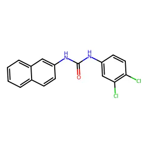 1-(3,4-Dichloro-phenyl)-3-naphthalen-2-yl-urea structure