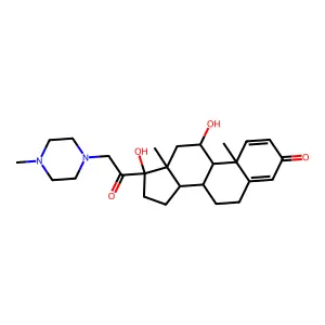Mazipredone structure