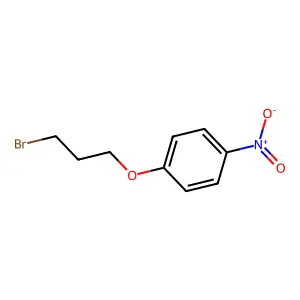 1-(3-bromopropoxy)-4-nitrobenzene structure