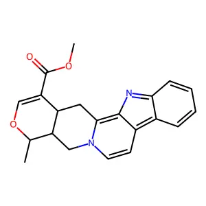 Serpentine (alkaloid) structure