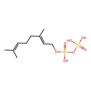 Compound C10H20O7P2 structure