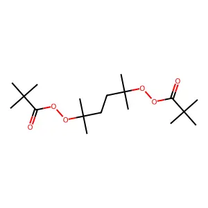 1,1,4,4-Tetramethyltetramethylene peroxypivalate structure