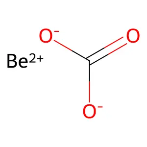 Beryllium carbonate structure