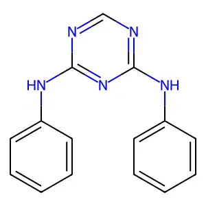 N2,N4-DIPHENYL-1,3,5-TRIAZINE-2,4-DIAMINE structure