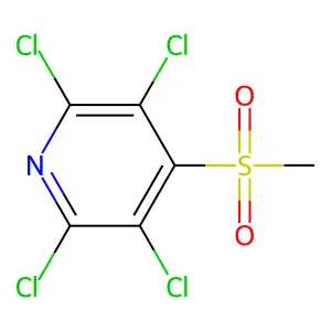 Compound C6H3Cl4NO2S structure