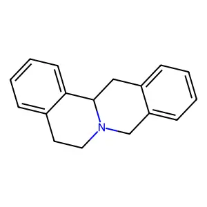 (13aS)-6,8,13,13a-tetrahydro-5H-isoquinolino[2,1-b]isoquinoline structure