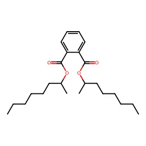 Di(2-octyl) phthalate structure