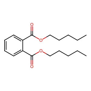 Dipentyl phthalate structure