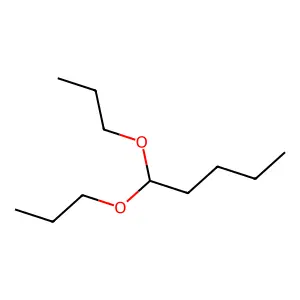 1,1-Dipropoxypentane structure