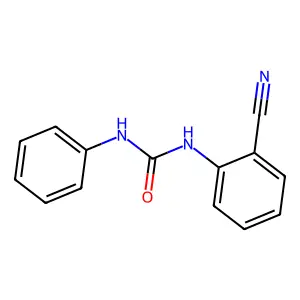 1-(2-cyanophenyl)-3-phenylurea structure