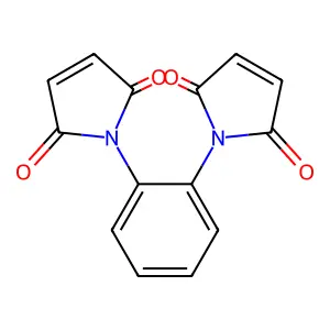 1-[2-(2,5-dioxopyrrol-1-yl)phenyl]pyrrole-2,5-dione structure